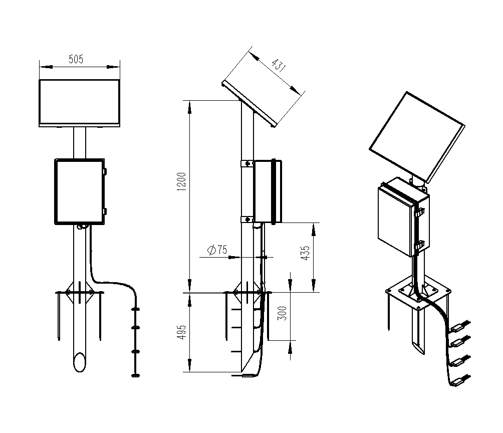 風途科技FT-TS系列土壤墑情監(jiān)測系統(tǒng)